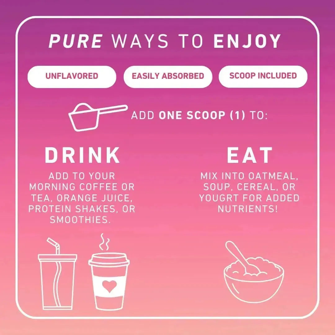 PUREFINITY - PUREFINITY Multi Collagen Peptides Powder 303Gr. - The Red Vitamin MX - Suplementos Alimenticios - {{ shop.shopifyCountryName }}
