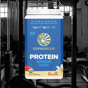 SUNWARRIOR - Sunwarrior Warrior Blend Organic Vegan Plant Protein Powder Vanilla 750Gr. - The Red Vitamin MX - Suplementos Alimenticios - {{ shop.shopifyCountryName }}