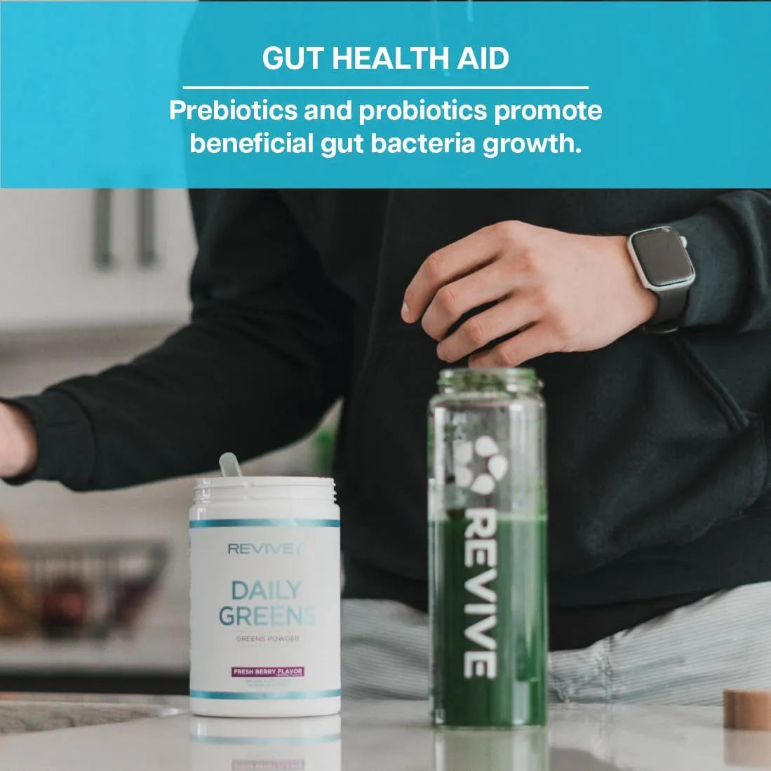 REVIVE - Revive MD Daily Green Powder Superfood Fresh Berry 30 Servicios 297Gr. - The Red Vitamin MX - Suplementos Alimenticios - {{ shop.shopifyCountryName }}