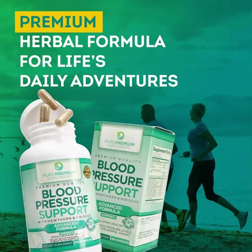 PUREPREMIUM SUPPLEMENTS - PurePremium Blood Pressure 180 Capsulas - The Red Vitamin MX - Suplementos Alimenticios - {{ shop.shopifyCountryName }}