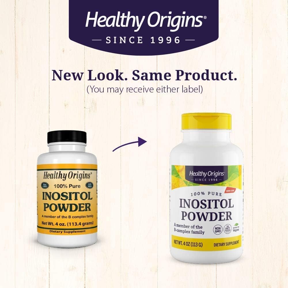 Healthy Origins Inositol Powder 113Gr.
