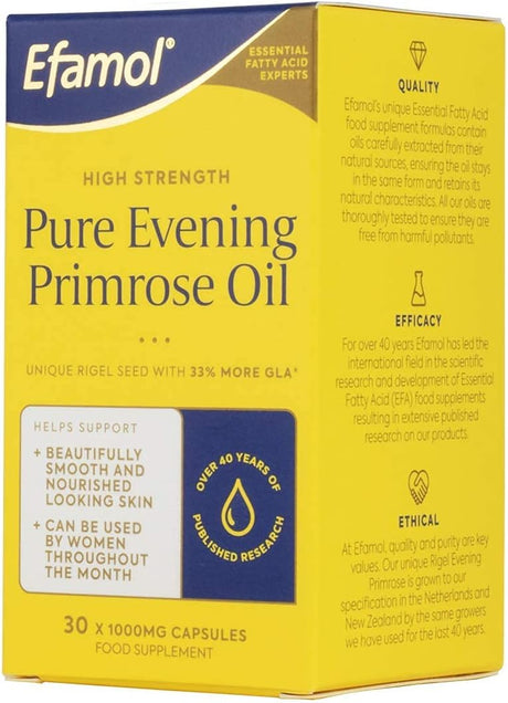 Efamol Evening Primrose Oil 1000Mg. 30 Capsulas