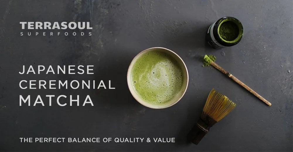 TERRASOUL SUPERFOODS - Terrasoul Superfoods Organic Matcha Green Tea Ceremonial Grade 60Gr. 2 Pack - The Red Vitamin MX - Suplementos Alimenticios - {{ shop.shopifyCountryName }}