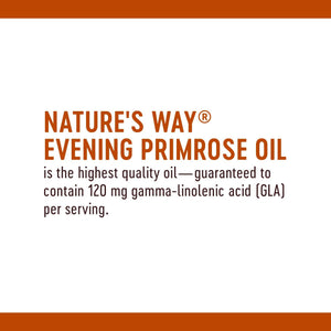 Nature's Way Evening Primrose Oil 1300Mg. 60 Capsulas Blandas