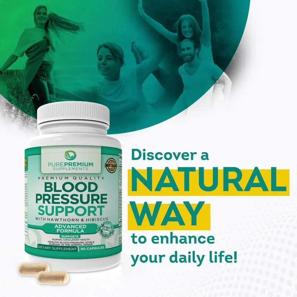 PUREPREMIUM SUPPLEMENTS - PurePremium Blood Pressure 90 Capsulas - The Red Vitamin MX - Suplementos Alimenticios - {{ shop.shopifyCountryName }}