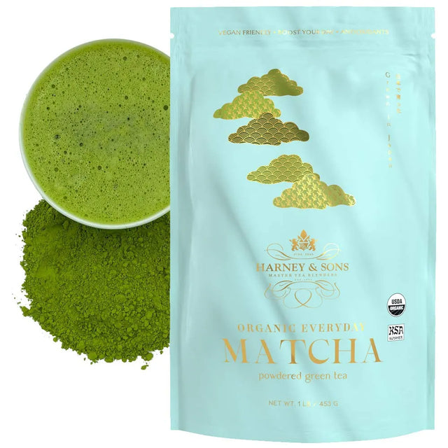 HARNEY & SONS - Harney & Sons Organic Everyday Matcha 453Gr. - The Red Vitamin MX - Suplementos Alimenticios - {{ shop.shopifyCountryName }}