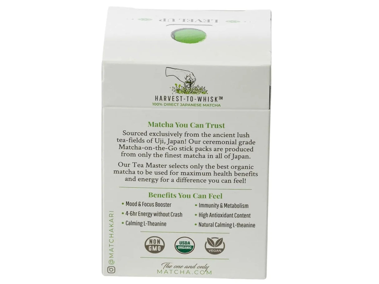 MATCHA KARI - Matcha Kari Matcha Green Tea Powder Single Serving Sticks Ceremonial 24 Paquetes - The Red Vitamin MX - Suplementos Alimenticios - {{ shop.shopifyCountryName }}
