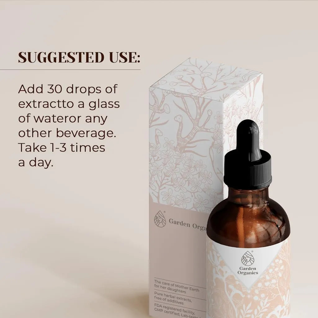 GARDEN ORGANICS - Garden Organics White Willow USDA Organic Alcohol-Free Extract 4 Fl.Oz. - The Red Vitamin MX - Suplementos Alimenticios - {{ shop.shopifyCountryName }}
