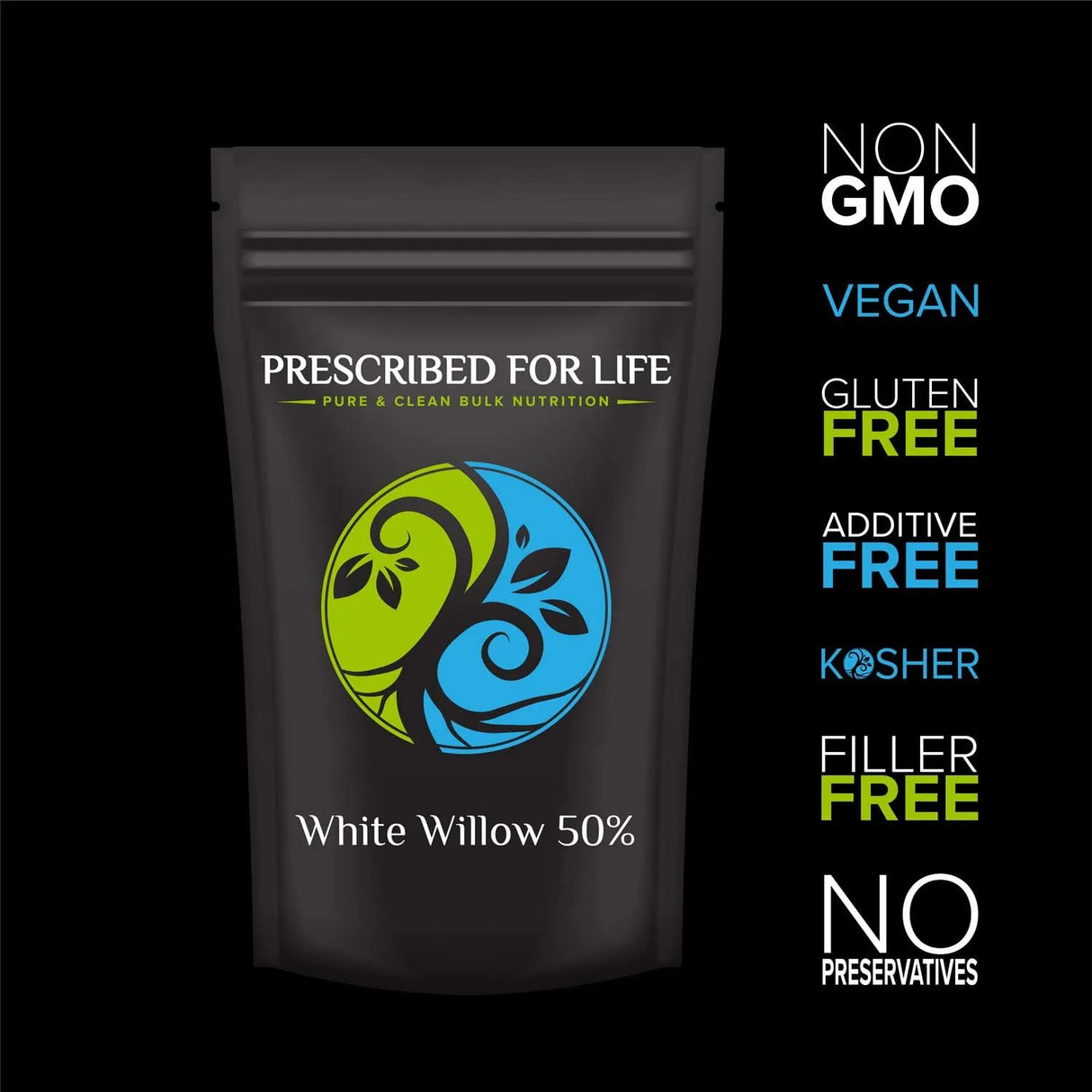 PRESCRIBED FOR LIFE - Prescribed For Life White Willow Powder 56Gr. - The Red Vitamin MX - Suplementos Alimenticios - {{ shop.shopifyCountryName }}