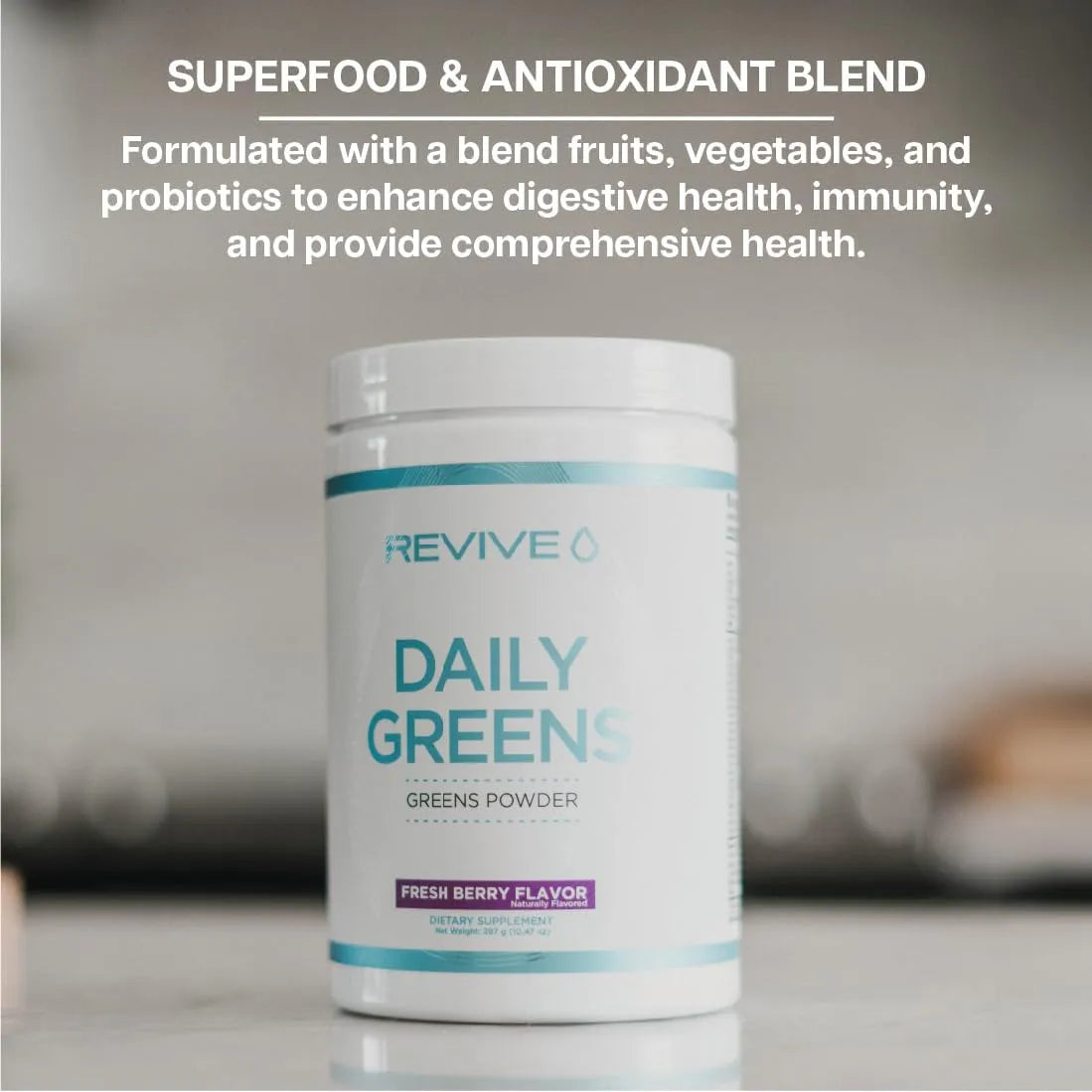REVIVE - Revive MD Daily Green Powder Superfood Chocolate 30 Servicios 297Gr. - The Red Vitamin MX - Suplementos Alimenticios - {{ shop.shopifyCountryName }}