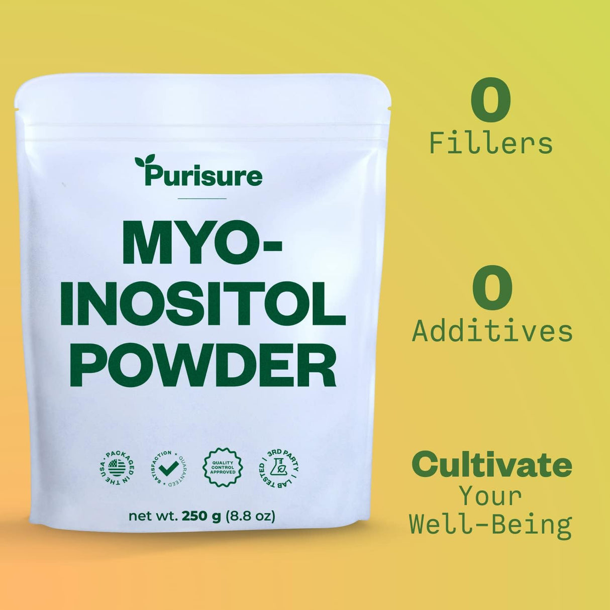 Purisure Myo Inositol Powder 250Gr.