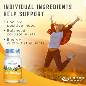RIDGECREST HERBALS - Ridgecrest Herbals AdrenaLove 60 Capsulas - The Red Vitamin MX - Suplementos Alimenticios - {{ shop.shopifyCountryName }}