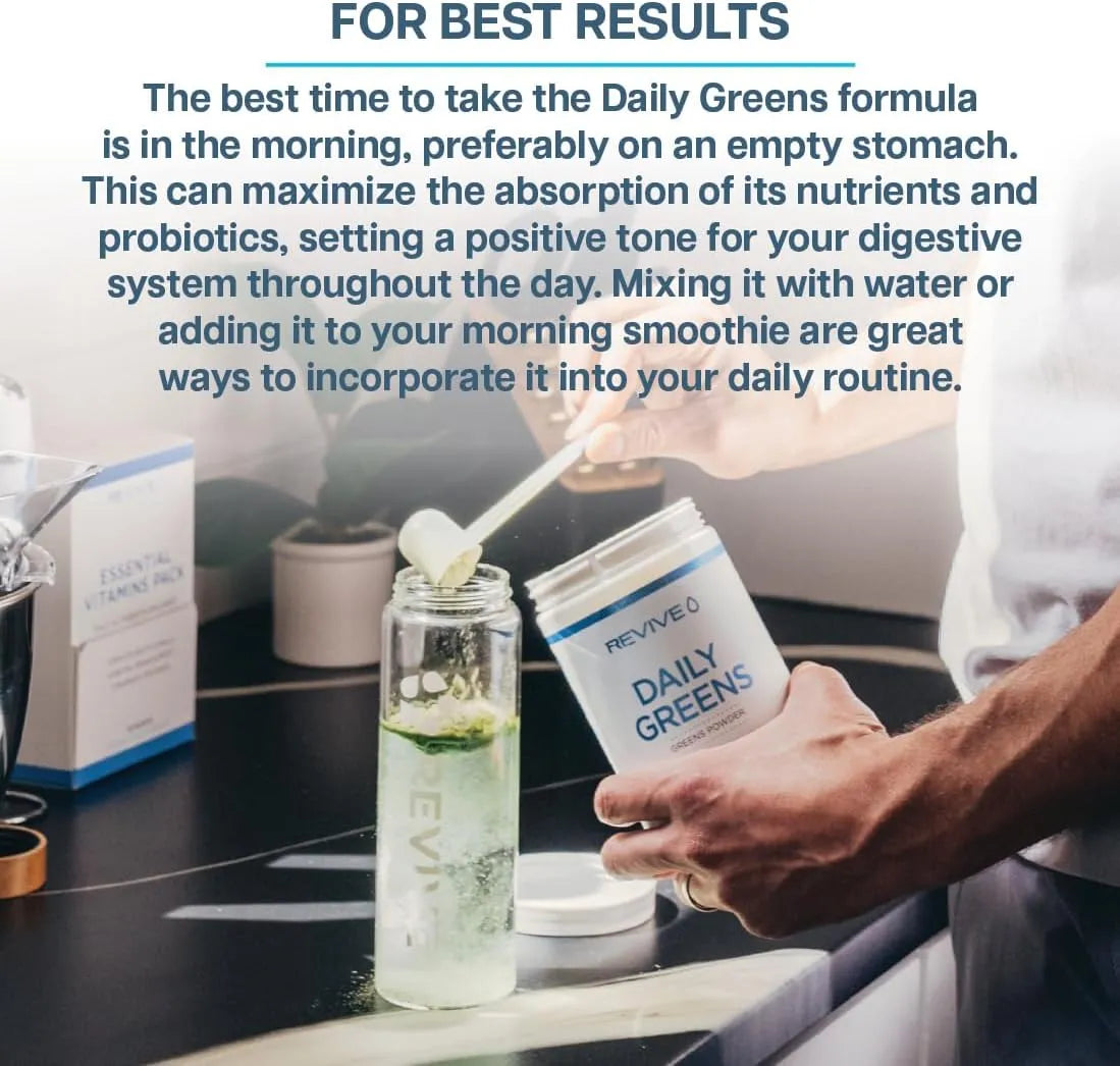 REVIVE - Revive MD Daily Green Powder Superfood Fresh Berry 30 Servicios 297Gr. - The Red Vitamin MX - Suplementos Alimenticios - {{ shop.shopifyCountryName }}