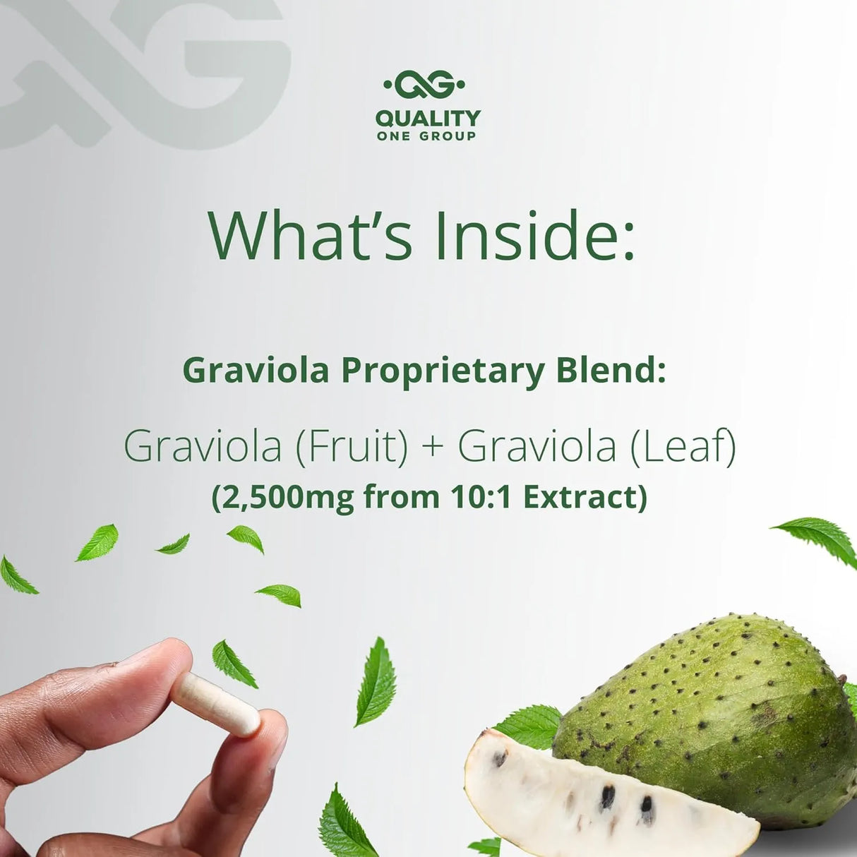 QUALITY ONE - Quality One Graviola 2500Mg. 60 Capsulas - The Red Vitamin MX - Suplementos Alimenticios - {{ shop.shopifyCountryName }}
