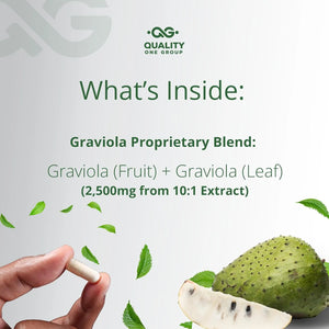 QUALITY ONE - Quality One Graviola 2500Mg. 60 Capsulas - The Red Vitamin MX - Suplementos Alimenticios - {{ shop.shopifyCountryName }}