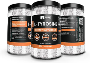 Pure Original Ingredients L-Tyrosine 730 Capsulas