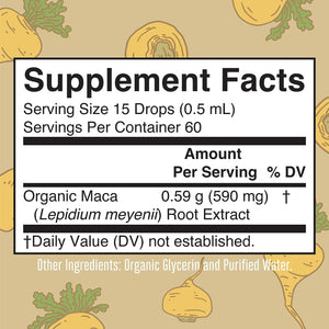 MaryRuth Organics Maca Root Liquid Drops 30Ml.
