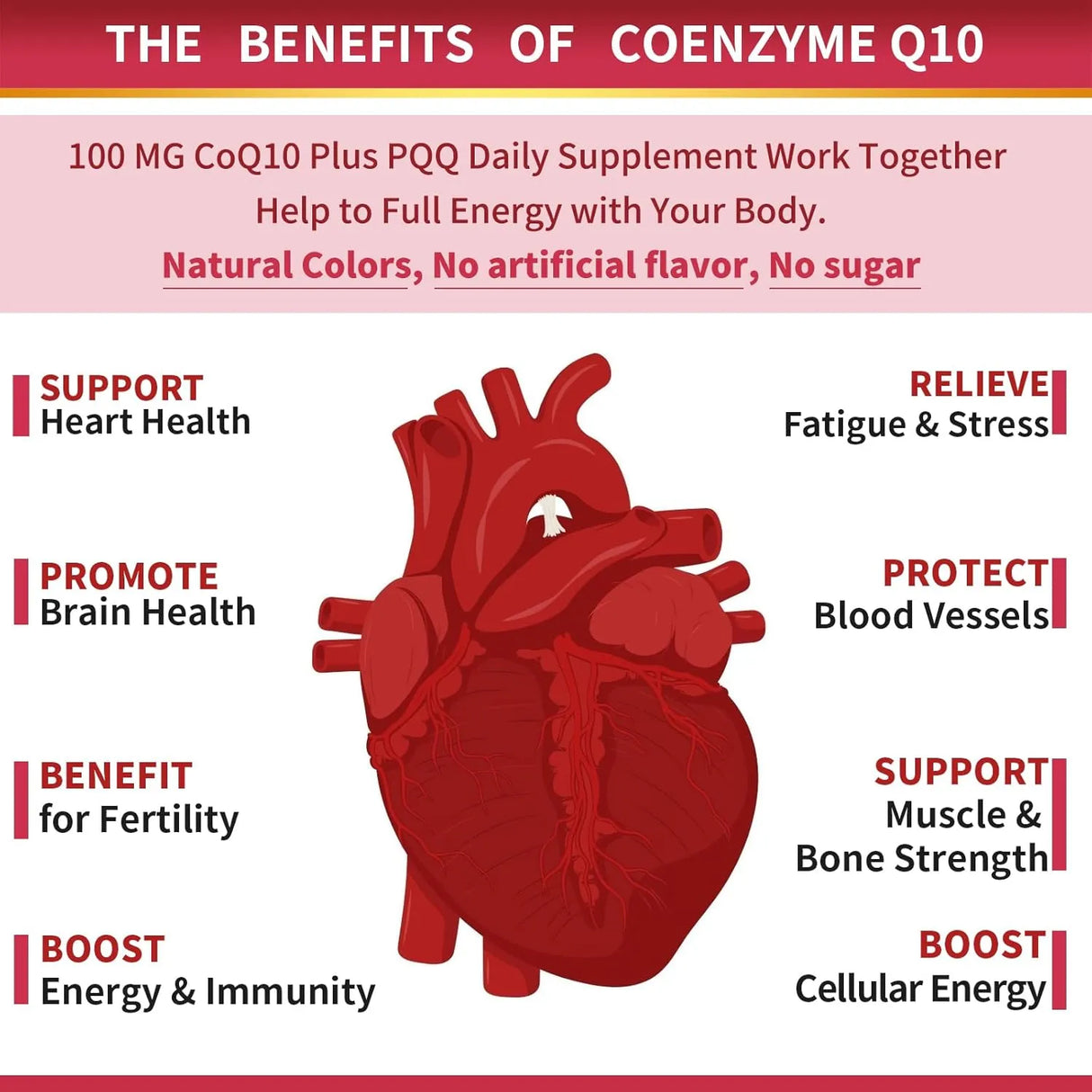 ZEBORA - ZEBORA CoQ10 100Mg. 120 Capsulas Blandas - The Red Vitamin MX - Suplementos Alimenticios - {{ shop.shopifyCountryName }}