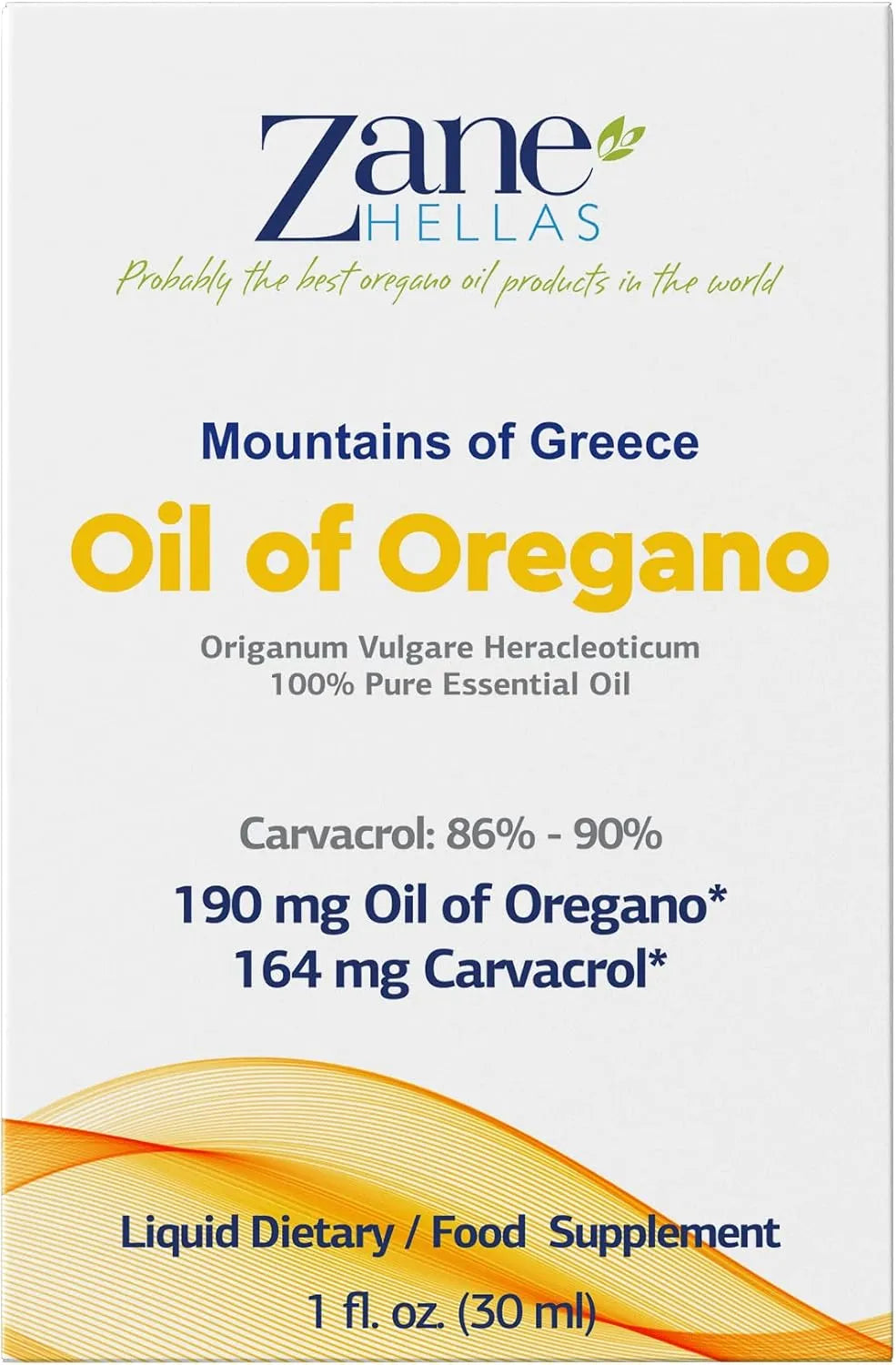 ZANE HELLAS - Zane Hellas 190Mg. Oregano Oil 1 Fl.Oz. - The Red Vitamin MX - Suplementos Alimenticios - {{ shop.shopifyCountryName }}