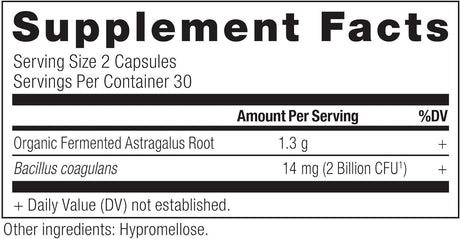 Ancient Nutrition Astragalus 60 Capsulas