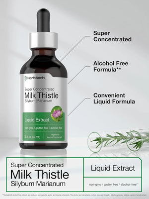 HORBAACH - Horbaach Milk Thistle Extract Liquid 2 Fl.Oz. - The Red Vitamin MX - Suplementos Alimenticios - {{ shop.shopifyCountryName }}