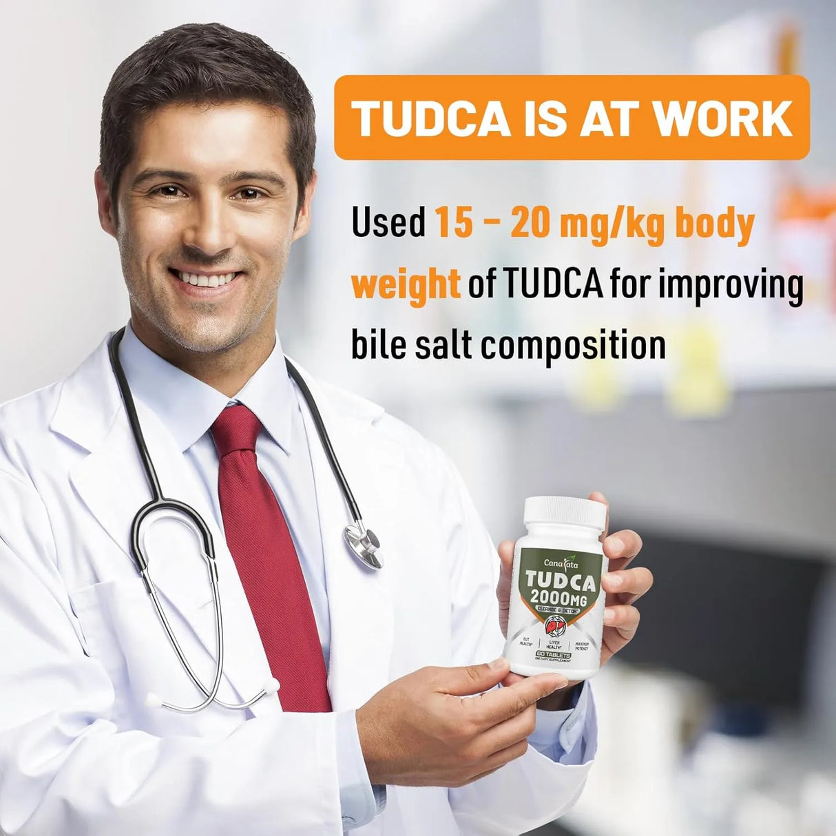 CANARATA - Canarata TUDCA Liver Support 2000Mg. 60 Capsulas 2 Pack - The Red Vitamin MX - Suplementos Alimenticios - {{ shop.shopifyCountryName }}