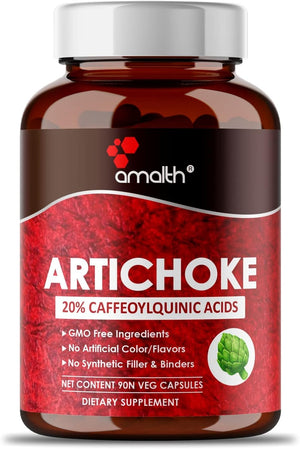 Amalth Artichoke Leaf Extract 500Mg. 90 Capsulas