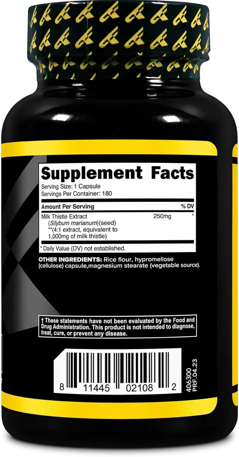 PRIMAFORCE - Primaforce Milk Thistle 1000Mg. 180 Capsulas - The Red Vitamin MX - Suplementos Alimenticios - {{ shop.shopifyCountryName }}