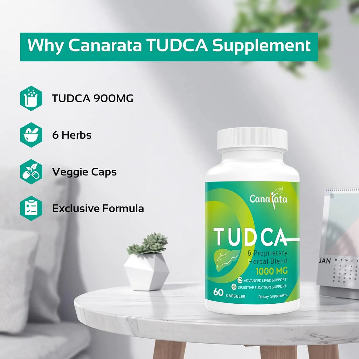 CANARATA - Canarata TUDCA Liver Support 1000Mg. 60 Capsulas 2 Pack - The Red Vitamin MX - Suplementos Alimenticios - {{ shop.shopifyCountryName }}