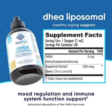 NuEthix Formulations DHEA Liposomal 60Ml.