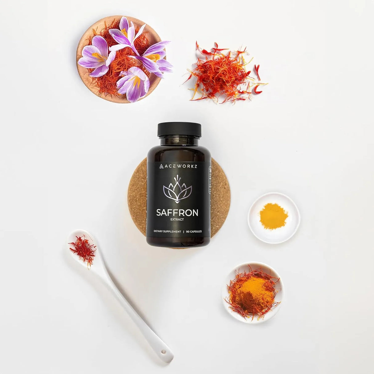ACEWORKZ - ACEWORKZ Saffron 90 Capsulas - The Red Vitamin MX - Suplementos Alimenticios - {{ shop.shopifyCountryName }}