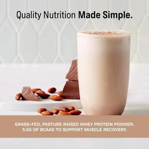 RISE - Rise Whey Protein Powder Grass Fed Chocolate Almond 1.1 Kg. - The Red Vitamin MX - Suplementos Alimenticios - {{ shop.shopifyCountryName }}