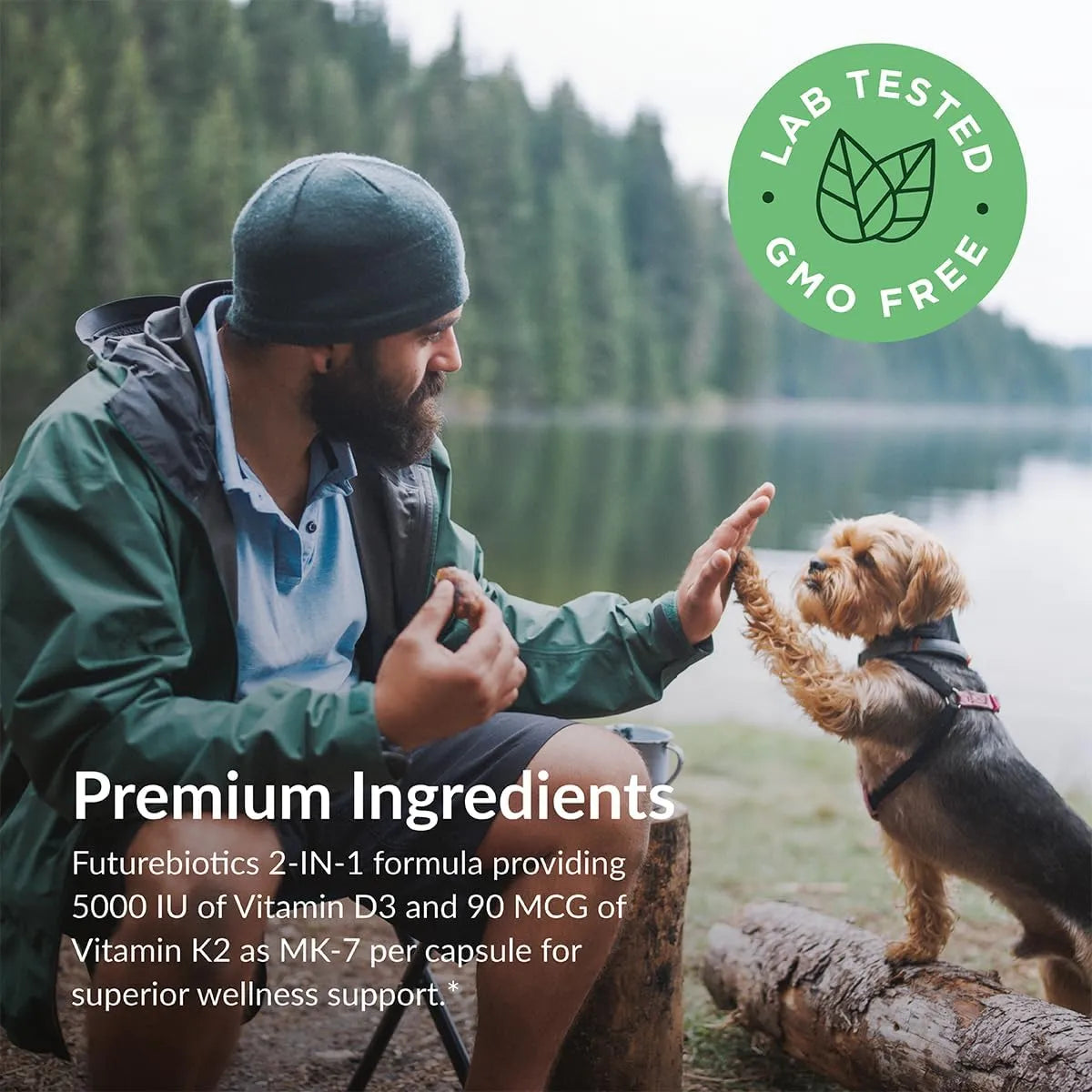 FUTUREBIOTICS - Futurebiotics Vitamin K2 MK7 with D3 250 Capsulas - The Red Vitamin MX - Suplementos Alimenticios - {{ shop.shopifyCountryName }}