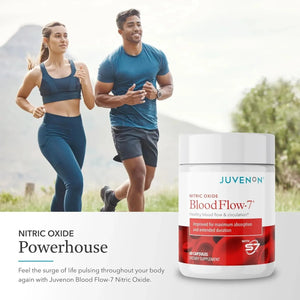 JUVENON - Juvenon BloodFlow-7 Nitric Oxide 60 Capsulas - The Red Vitamin MX - Suplementos Alimenticios - {{ shop.shopifyCountryName }}