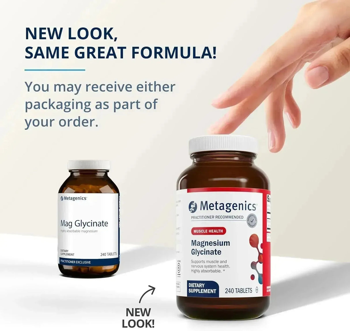 METAGENICS - Metagenics Magnesium Glycinate 240 Tabletas - The Red Vitamin MX - Suplementos Alimenticios - {{ shop.shopifyCountryName }}