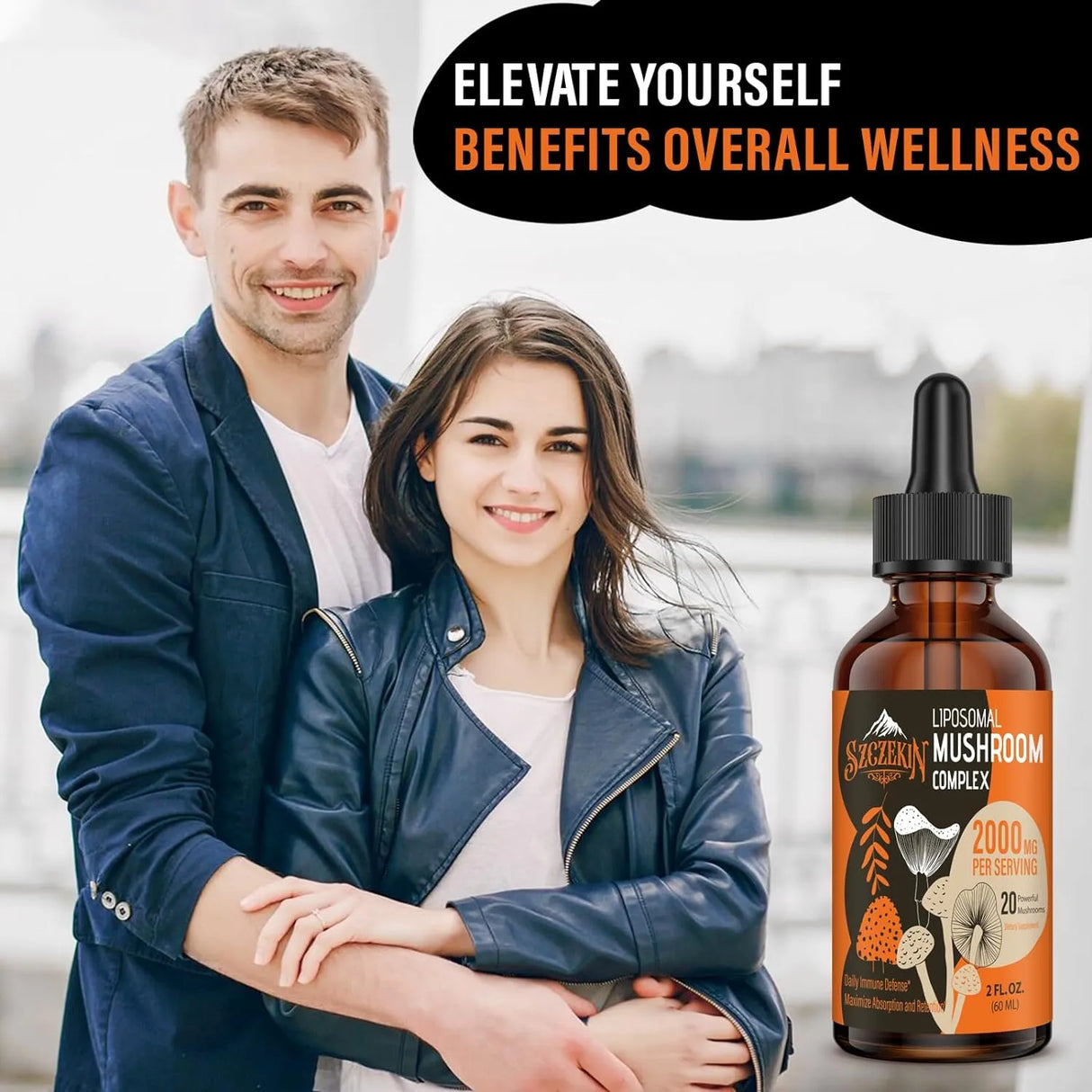SZCZEKIN - SZCZEKIN Liposomal Mushroom Complex Drops 2 Fl.Oz. - The Red Vitamin MX - Suplementos Alimenticios - {{ shop.shopifyCountryName }}