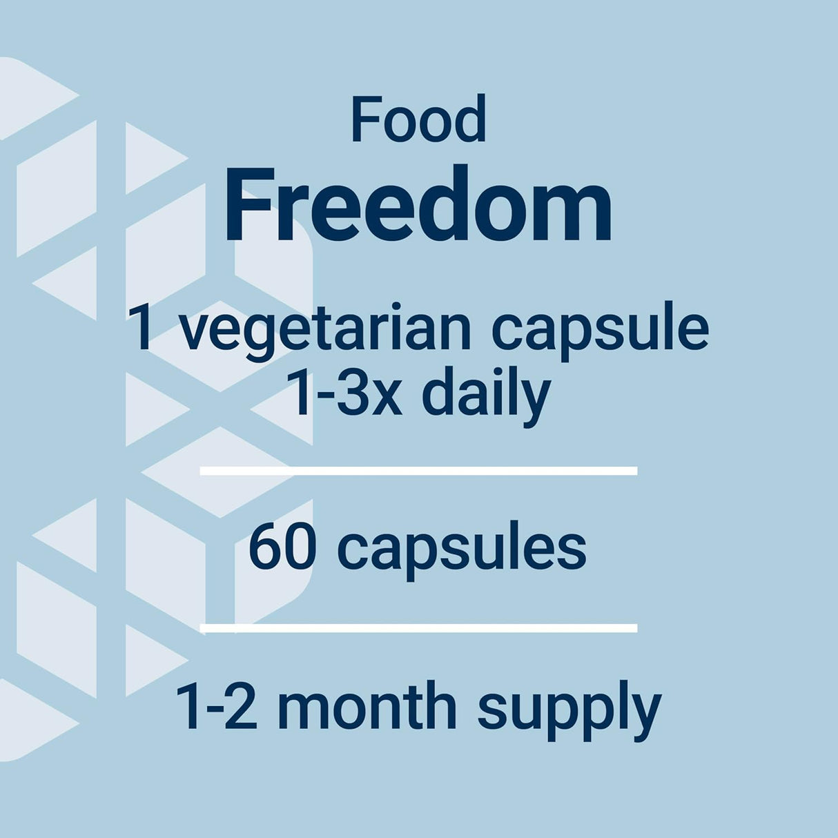 Life Extension Food Sensitivity Relief with Diamine Oxidase 60 Capsulas