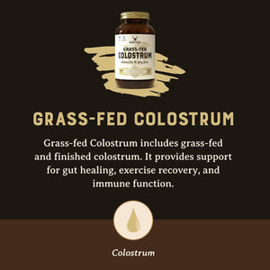 Heart & Soil Grass-Fed Colostrum 180 Capsulas