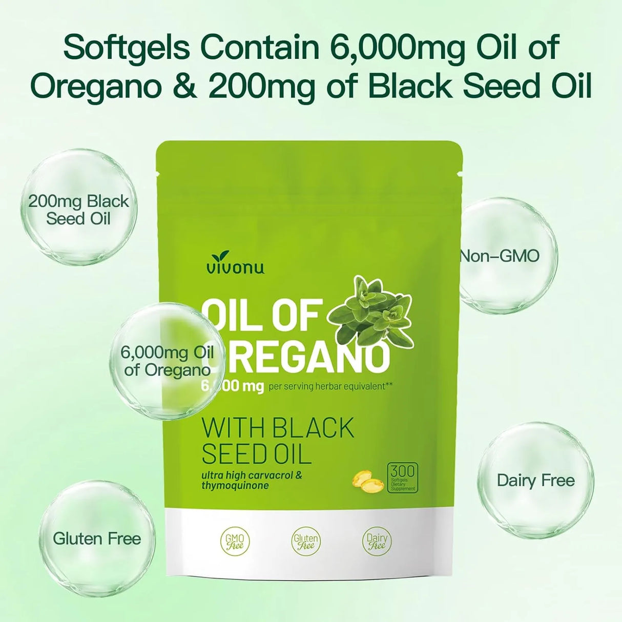 VIVONU - VivoNu Oil of Oregano 300 Capsulas Blandas - The Red Vitamin MX - Suplementos Alimenticios - {{ shop.shopifyCountryName }}