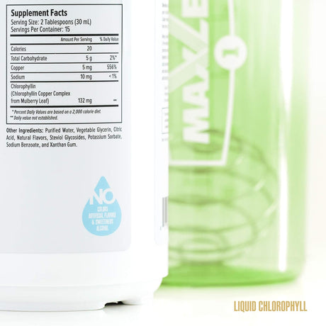 Maxler Chlorophyll Liquid Mint Flavor 450Ml.