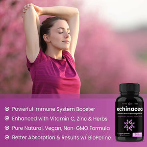 NUTRACHAMPS - NutraChamps Echinacea Goldenseal 1000Mg. 60 Capsulas - The Red Vitamin MX - Suplementos Alimenticios - {{ shop.shopifyCountryName }}