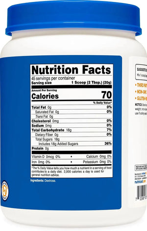 NUTRICOST - Nutricost Dextrose Powder 907Gr. - The Red Vitamin MX - Suplementos Alimenticios - {{ shop.shopifyCountryName }}