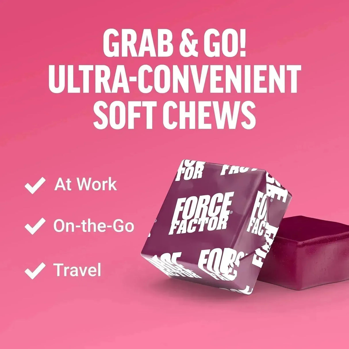 FORCE FACTOR - Force Factor Collagen Boosting Superfoods 60 Masticables - The Red Vitamin MX - Suplementos Alimenticios - {{ shop.shopifyCountryName }}