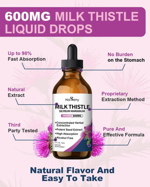 NASENY - NaSeny Milk Thistle Drops 4 Fl.Oz. - The Red Vitamin MX - Suplementos Alimenticios - {{ shop.shopifyCountryName }}