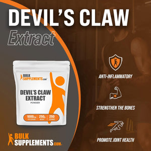 Bulk Supplements Devil's Claw Extract Powder 250Gr.