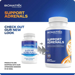 BIOMATRIX - BioMatrix Adrenal Support 120 Capsulas - The Red Vitamin MX - Suplementos Alimenticios - {{ shop.shopifyCountryName }}