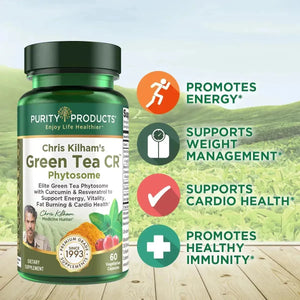 PURITY PRODUCTS - Purity Products Green Tea CR w/Phytosome 60 Capsulas - The Red Vitamin MX - Suplementos Alimenticios - {{ shop.shopifyCountryName }}