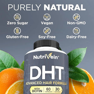 NUTRIVEIN - Nutrivein DHT Blocker with Biotin 60 Capsulas - The Red Vitamin MX - Suplementos Alimenticios - {{ shop.shopifyCountryName }}
