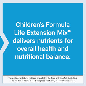 Life Extension Children's Formula Mix 120 Tabletas Masticables