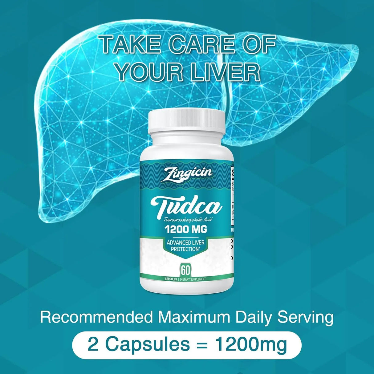 ZINGICIN - Zingicin TUDCA 1200Mg. 60 Capsulas 2 Pack - The Red Vitamin MX - Suplementos Alimenticios - {{ shop.shopifyCountryName }}